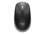 Logitech Maus M190 Grau/Schwarz, kabellos, Maus-Typ: Standard, Maus