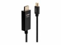 LINDY 0.5m Mini DP to HDMI adapter cable