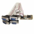 StarTech.com - 4 Port RS232 Mini PCI Express Serial Card w/ 16650 UART