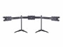 Multibrackets Monitor-Standfuss Triple L bis 24 kg ? Schwarz