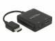 DeLock HDMI 5.1 Audio Extractor 4K, Klinke