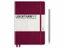 Leuchtturm Notizbuch Medium A5, Dot, 2-teilig, Port Rot, Produkttyp