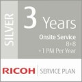 RICOH 3 Y. 8+8 SERVICE PLAN UPGR SILV F/FI-6400/FI-6800/FI-5950