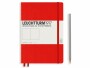 Leuchtturm Notizbuch Medium A5, Blanko, 2-teilig, Rot, Produkttyp
