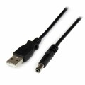 StarTech.com - 1m USB to Type N Barrel 5V DC Power Cable - USB A to 5.5mm DC