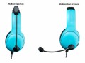 PDP Headset LVL40 Wired Headset Blau/Rot, Audiokanäle: Stereo