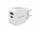 Nevox USB-Wandladegerät USB-C Power Delivery + QC 3.0 30