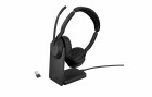 Jabra Headset Evolve2 55 Duo UC, USB-A, inkl. Ladestation