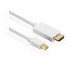 HDGear Kabel Mini-DisplayPort - HDMI, 5 m, Kabeltyp