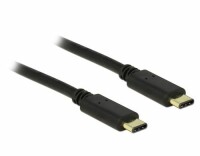 DeLock USB2.0 Kabel, C - C, 2m, SW