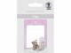 URSUS Geschenkanhänger Baby Girl 1 Stück, Rosa; Weiss