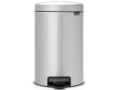 Brabantia Treteimer NewIcon 12 l, Metallic grey, Fassungsvermögen