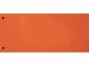 Biella Trennstreifen 100 Stück, Orange, Einteilung