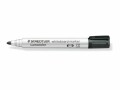 Staedtler Whiteboard-Marker Lumocolor 351 Schwarz, Rundspitze