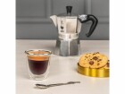 Bialetti Espresso Becher Firenze 80 ml, 2 Stück, Transparent