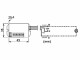 Perel PIR Bewegungsmelder zum Einbauen - 12 V DC