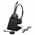 Jabra Headset Engage 55 MS Duo USB-C, inkl. Ladestation