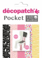 DECOPATCH Papier Pocket Nr. 29 DP029C 5 Blatt