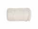 Glorex Wolle Makramee Cotton 2 mm, 250g, Creme, Packungsgrösse