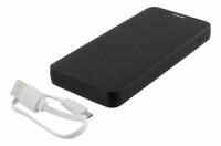 DELTACO Powerbank 10'000 mAh PB-830 black,37Wh,Li-Po,alu,USB-C, Kein