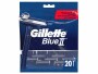 Gillette Einwegrasierer Blue II 20 Stück, Einweg Rasierer: Ja