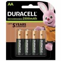 Duracell Akku HR06 / AA, Ni-MH, 2500 mAh, 4 stk.