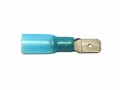 E+P EP Flachstecker WP 6.3 x 0.8 mm, männlich, Blau