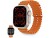 Bild 3 KSiX Smartwatch Urban Plus Orange, Touchscreen: Ja