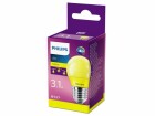 Philips Lampe P45 3,1W (25W) E27 Gelb