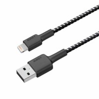 AUKEY ImpulseCable USB-A to MFI CB-BAL3-black black, Kein