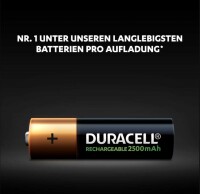 DURACELL  Recharge Ultra PreCharged DX1500 AA,HR6,2400mAh,1.2V 4