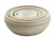 Wolters Keramiknapf Diner Stone, L, Braun, Material: Keramik