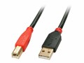 LINDY - USB-Kabel - USB (M) zu USB Typ B (M) - USB 2.0 - 10 m - aktiv