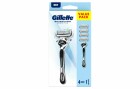 Gillette Rasierer SkinGuard Sensitive + 4 Klingen, Einweg Rasierer