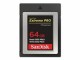 SanDisk CFexpress-Karte Extreme Pro Type B 64 GB