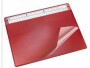 Läufer Schreibunterlage Durella Soft 65 x 50 cm, Rot