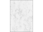 Sigel Motivpapier Marmor-Papier A4, 200 g, 50 Blatt, Grau