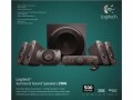 Logitech PC-Lautsprecher Z906, Audiokanäle: 5.1, Detailfarbe