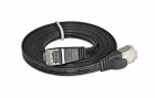 SLIM Slimpatchkabel RJ-45 - RJ-45, Cat 6, STP, 0.15