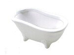 HobbyFun Mini-Utensilien Badewanne Weiss, Detailfarbe: Weiss