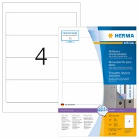 HERMA     HERMA Ordner Etiketten 192X61mm 10141 weiss, non-perm. 400