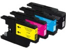 Generic Ink Tinte Brother LC1240 Multipack Black/Cyan/Magenta/Yellow