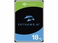 Seagate Harddisk SkyHawk AI 3.5" SATA 18 TB, Speicher