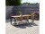 Bild 3 Schou Tisch Noah, 205 x 90 cm, Schwarz/Teak, Detailfarbe