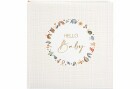 Goldbuch Babyalbum Hello Baby 30 x 31 cm, Weiss