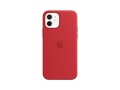 Apple Silicone Case iPhone 12/12 Pro Rot
