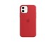 Apple Silicone Case iPhone 12/12 Pro Rot