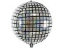 Partydeco Folienballon Disco Ball Silber, Packungsgrösse: 1 Stück