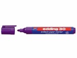 edding Permanent-Marker 30 Violett, Oberfläche: Glas, Kunststoff