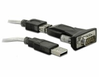 DeLock - Scheda seriale - USB 2.0 - RS-232